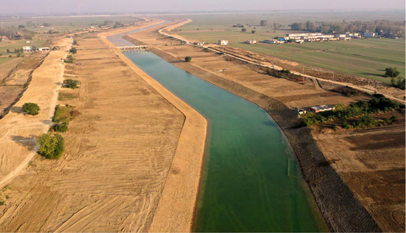 懷洪新河水系洼地治理固鎮(zhèn)縣沱河（禪堂溝——沱河集閘段）河道疏浚工程施工標(biāo)