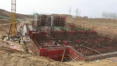 婁宋站施工過程全景