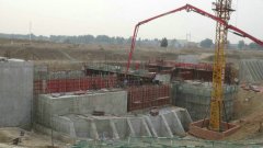 婁宋站施工過程全景