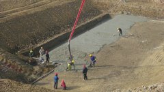 婁宋站基礎墊層施工