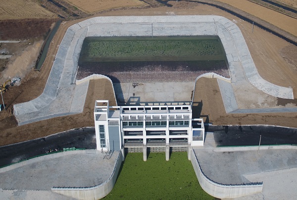 滁州市全椒縣荒草三圩進退洪閘圖一